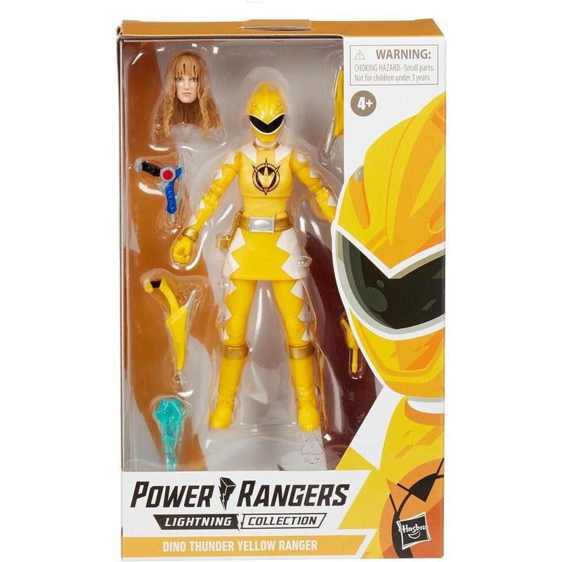 Power Rangers Lightning Collection Action Figure | Dino Thunder Yellow Ranger