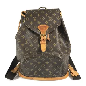Pre-owned Louis Vuitton - Travel Bags Vintage Montsouris Backpack Monogram Canvas GM by Rebag