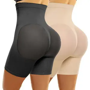 1/2 Pack Invisible Shapewear Shorts for Women Tummy Control  Butt Lifting Body Shaper Faja Shorts High Waisted  Mesh Girdle Shorts Pants, Underwear for Women, Comfort Farbic Womenswear, Women' Shapewear Bottoms