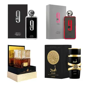 (4pc Bundle Pack) Afnan 9PM + 9PM Rebel + Lattafa Khamrah + Asad Perfume 3.4oz EDP