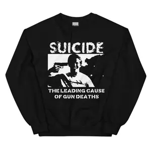 54% of Gun Deaths are Suicide Anti-NRA Pro-Mental Health Unisex Sweatshirt