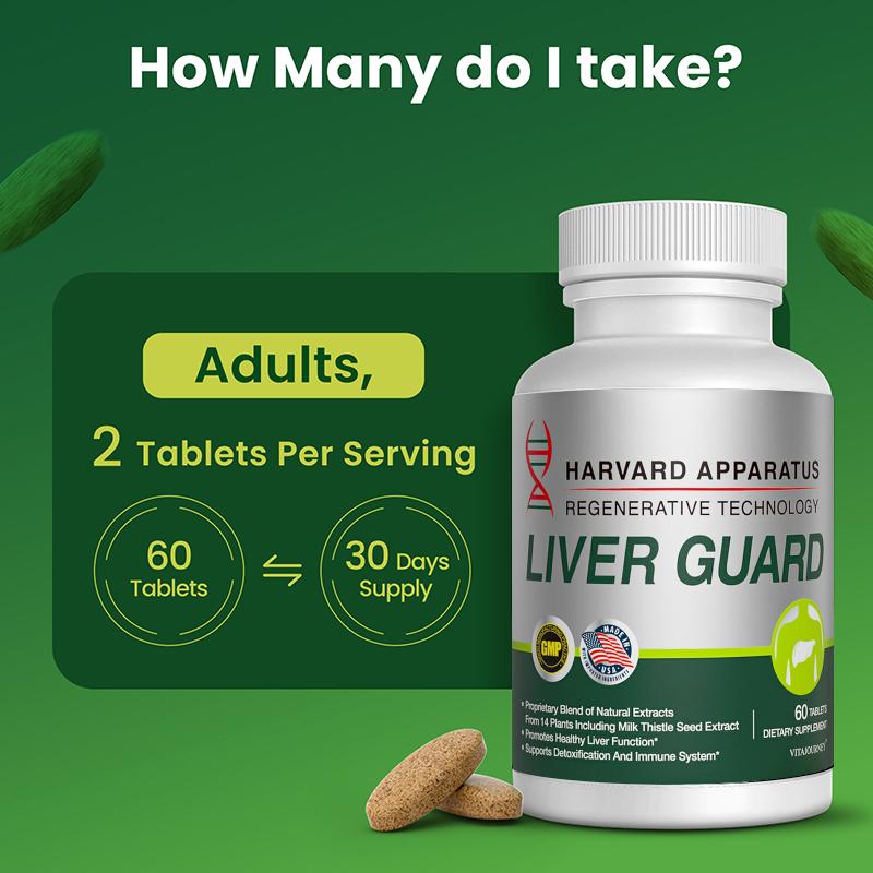Liver Detox & Cleanse, 14 Natural Liver Health Support With Milk Thistle, Dandelion, Giner Extract ,Beet,60 Tablets