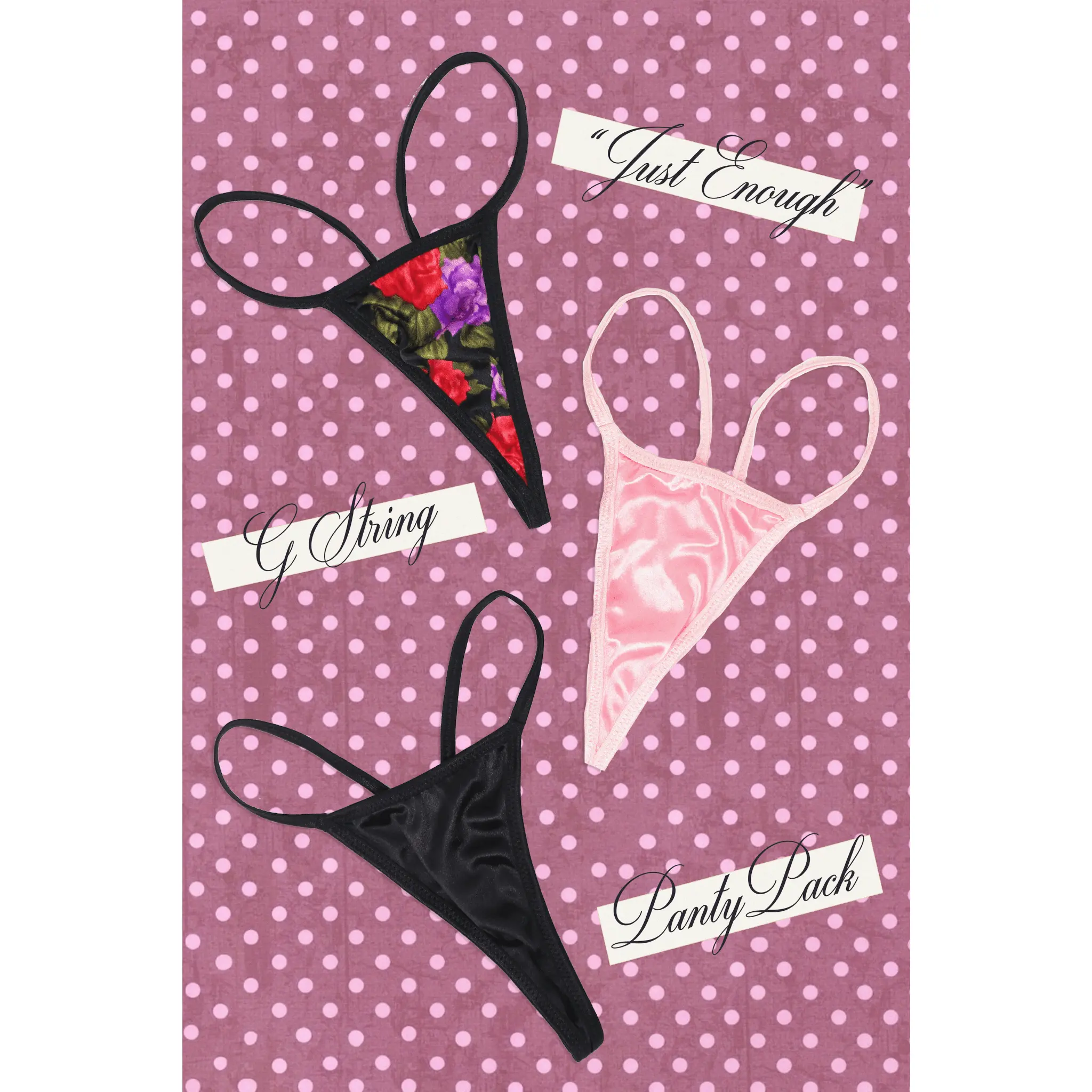 Just Enough G-String 3-Pack
