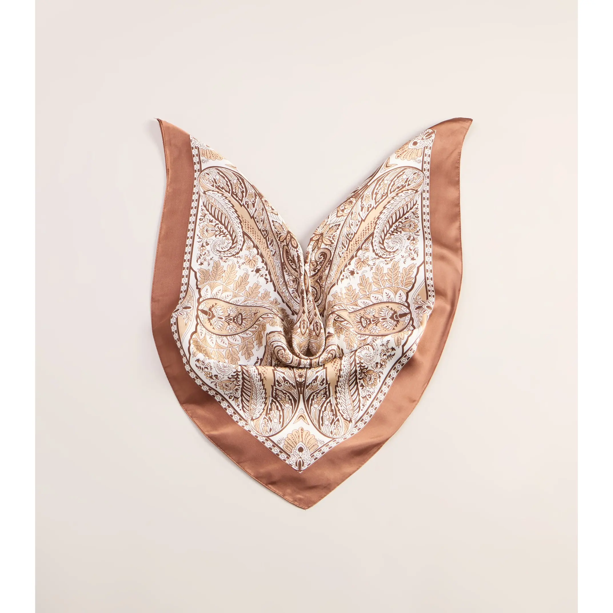 Styled On Repeat Paisley Satin Scarf Styled On Repeat Paisley Satin Scarf