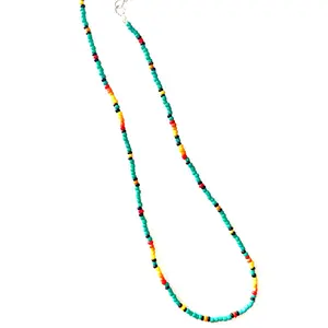 “Route 66” Choker Necklace>Western Beaded Choker