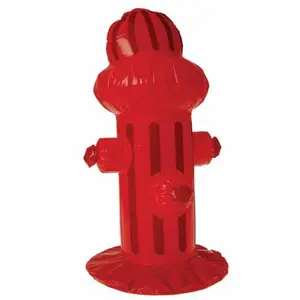 US Toy Company IN375 Inflatable Fire Hydrant, Outdoor Play Equipment, Kiddie Inflatable