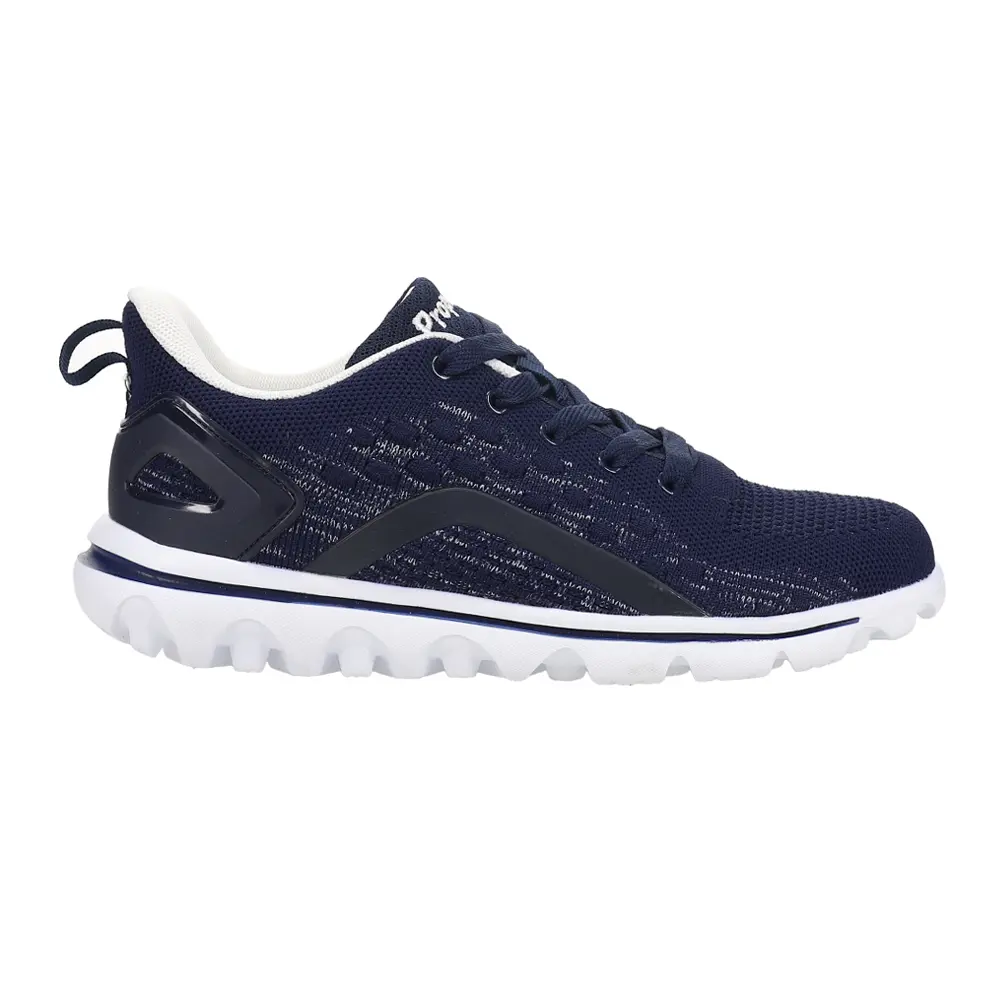 Propet Womens Travelactiv Axial Walking Walking Sneakers Shoes - Blue