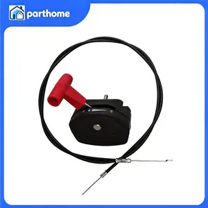 56 inch Throttle Cable with Handle For Push Lawn Mower Control Lever Replacement