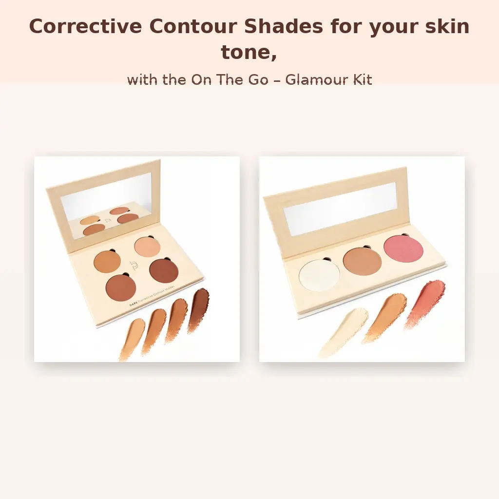 Beau Pur Contour Duo Bundle- for Dark Skin Tones