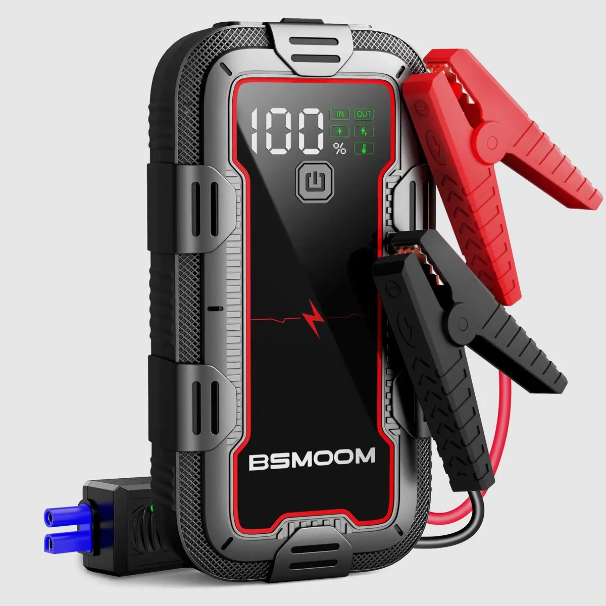 Portable Car Battery Jump Starter, 4000a Peak Start Box, Super Safe Car Start Battery Pack, Extended Smart Fast Charging Car Battery Repair Tool, Jump