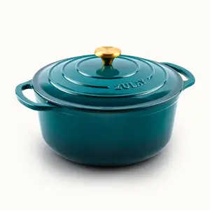 Enameled Cast Iron Dutch Oven with Lid - 6 Quart