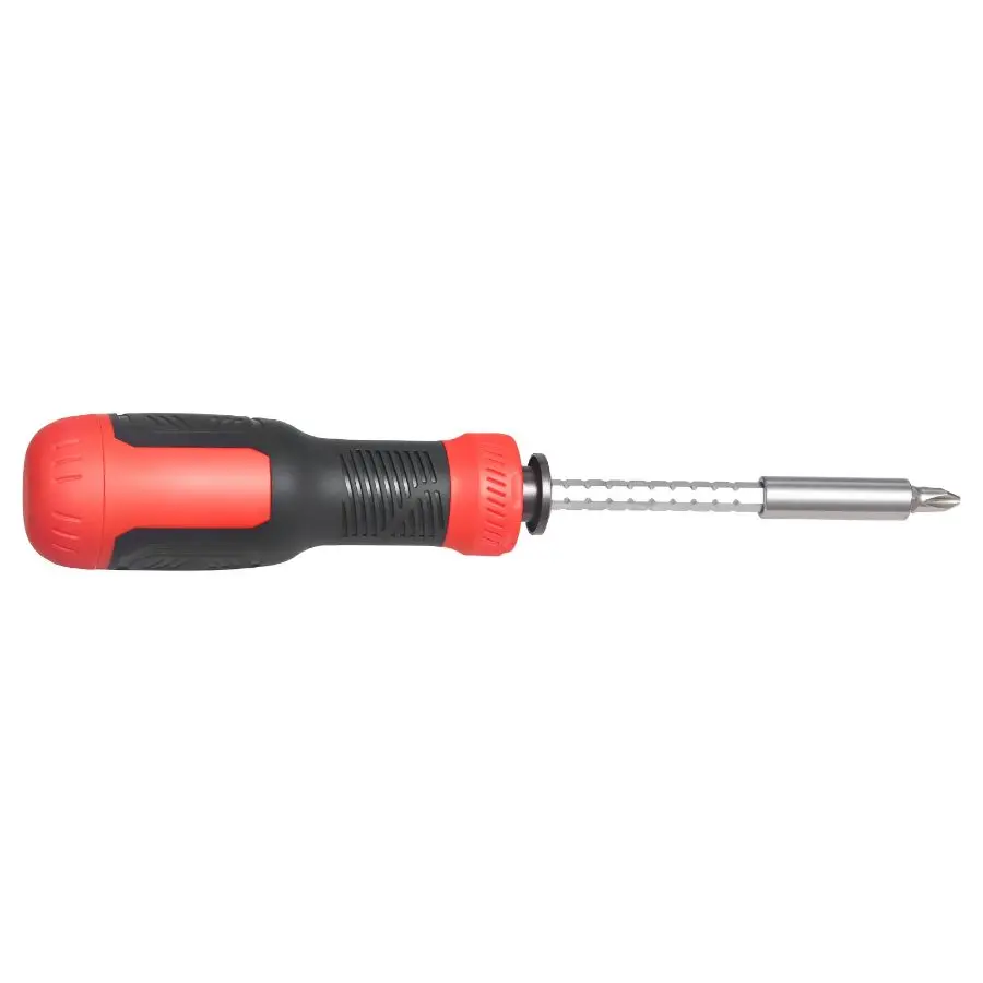 VEVOR 13 in 1 Metal Magnetic Mini Screwdriver & Nut Driver Set - Phillips, Flat Head, Torx, Square Bits - Manual Precision Repair Tool Kit for Home Appliances, Cars, Compact