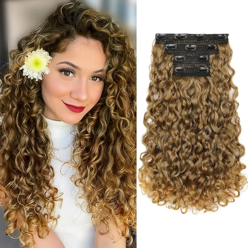 Mocha Foil with Lighter Ends