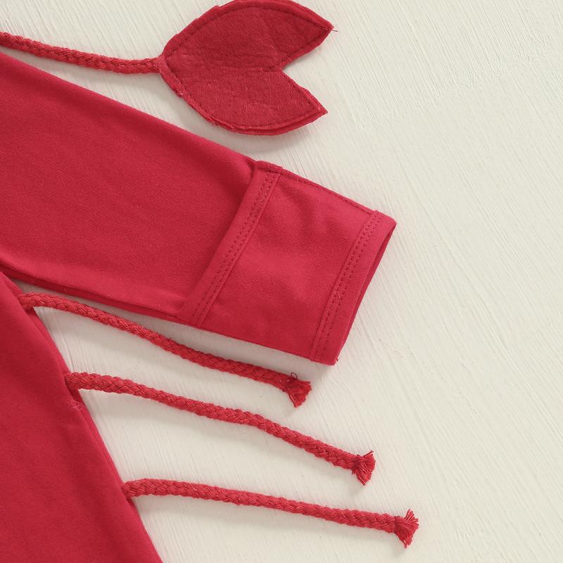 Baby Crab Costume Boys Girls Long Sleeve Lobster Jumpsuit with Hat Cosplay Sea Animal Halloween Costumes