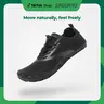 SAGUARO Smart Minimalist Trainer Runner Shoes - Men's & Female, Wide Toe Box, 0 Drop, Lightweight Breathable Antimicrobial Fabric, Elastic Band, Ankle Support, Off-Road Fashion Travel Casual Sneakers, Summer Gift, Barefoot Shoes, Sohochic