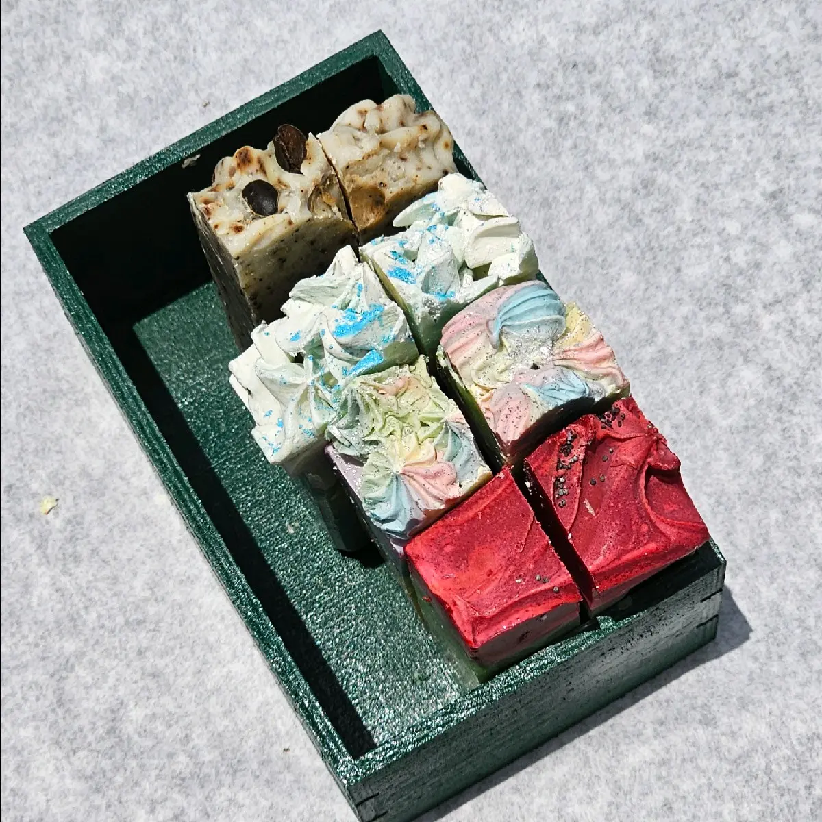 "Summer Time" Deluxe  Sample Bars with Wooden Crate