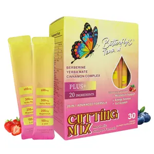 Butterfly’s Tear Strawberry Açaí– Light & Refreshing Beverage Powder, 30 Servings