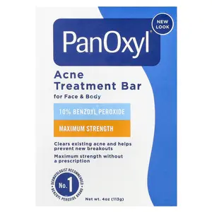 PanOxyl Acne Treatment Bar, For Face & Body , 4 oz (113 g) | HSA/FSA Eligible PanOxyl Acne Treatment Bar, For Face & Body , 4 oz (113 g) | HSA/FSA Eligible