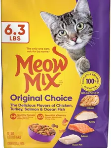 Original Choice Dry Cat Food, 6.3 Pound Bag