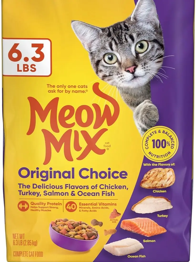 Original Choice Dry Cat Food, 6.3 Pound Bag