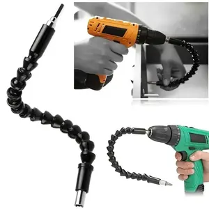 Multifunctional Flexible Drill Chuck Holder, Electric Screwdriver Extension Stand, Hand Drill Connecting Rod, Portable Drill Bit Extender, Screwdriver Bit Clip