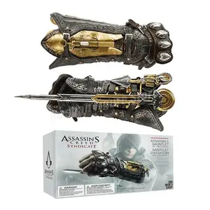Gauntlet With Hidden Blade Role Play Gauntlet Props Action Figure PVC Toys Cosplay Collection 1:1 Sword in The Sleeve Prop Model