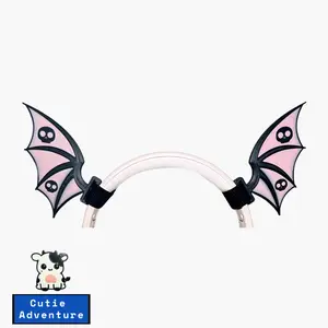 Bat Skull Wings Accessory Headphone Accessories