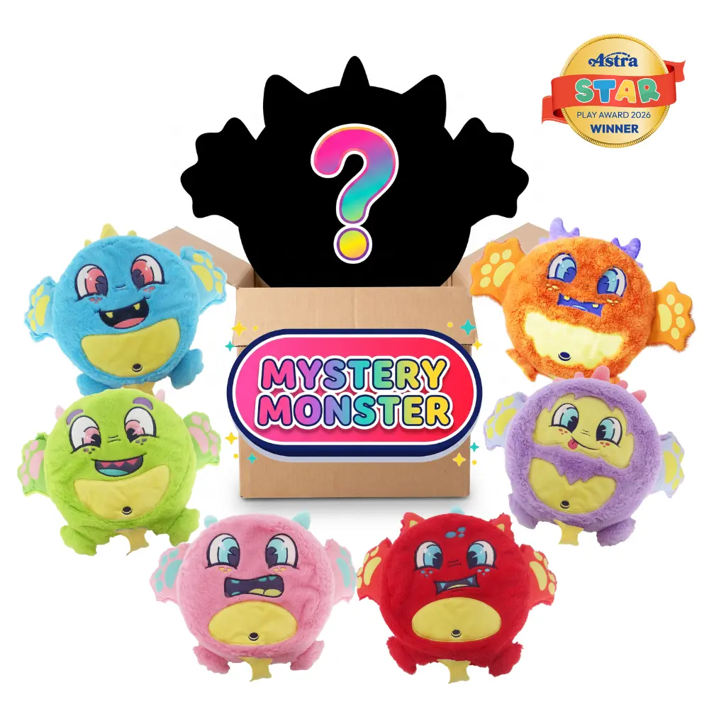 Secret Surprise Delivery - Scentco Fart Monsters 14" Scented Plush Toy with Whoopee Cushion