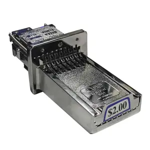 ESD Vertical 8 Coin Chute Pool Air Hockey Laundry Machine for Coin Operated Equipment