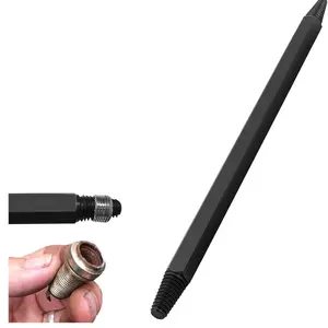 Left hand broken spark plug disassembly tool, 10mm hexagonal structure broken spark plug extractor, professional spark plug extraction tool set, automotive tools, automotive circuit maintenance