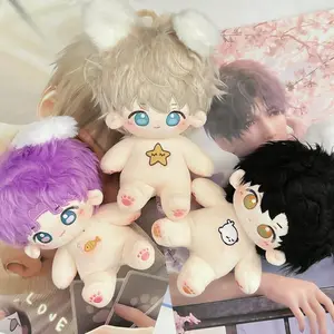 20CM Standing Figures Love and Deepspace Zayne Xavier Rafayel Anime Student Game Short Plush Body Idol Star Cartoon Xmas Gifts