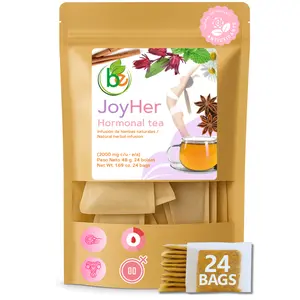 Women’s(Mujere)Herbal Tea–24 Tea Bags–Traditional Infusion,Chamomile,Cinnamon,Hibiscus,Anise,Spearmint,Dong Quai,Chaste Berry & Black Cohosh Authentic Botanical Blend –100% Natural,Vegan,Caffeine-Free – By BexpertsUSA