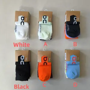 New socks 3 pairs of couple socks solid color men's and women's trendy socks fashion tube socks sports socks