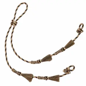 Two-Tone Cafe Charro Reins Horse Hair Riendas Charreria