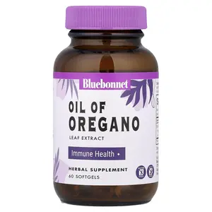 Bluebonnet Nutrition Oil of Oregano, Leaf Extract, 60 Softgels (150 mg per Softgel)
