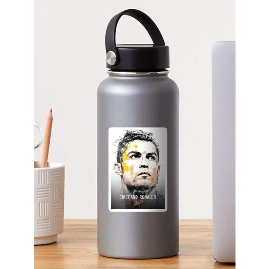 Cristiano Ronaldo Cr7 Football Soccer Player Icon Legend Power Sticker