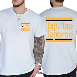 FEEGO Where I'm From Adult Happy Gilmore Tap It In Shirt, Tap, Tap Taparoo T-Shirt, Short Sleeve Printed Graphic Shirt, Daily Casual Cotton Menswear Vintage Love funny  shirt