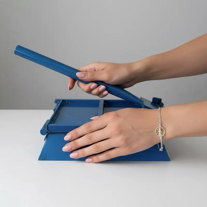 7.5in Metal Tortilla Press - Durable & Efficient for Perfect Tortillas