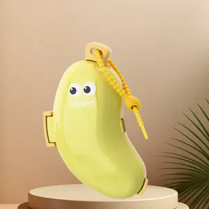 Cute Banana Toothbrush Head Cover, Travel Portable Kids Electric Toothbrush Dustproof Storage Box, Universal Fit for Children, Toothbrush Protector