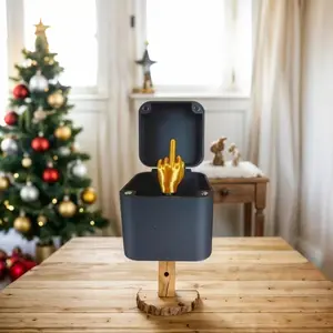 Fascinating Christmas Gift, Creative Surprise Finger Gesture Design Box, Perfect Present for Friends and Family, Unique Holiday Gift Idea