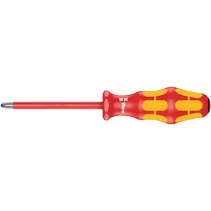 Wera 165 i PZ VDE Insulated screwdriver for Pozidriv screws, PZ 2 x 200 mm