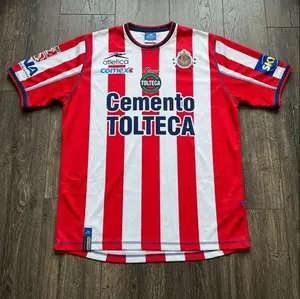 [TRENDING JERSEY 2026] Chivas de Guadalajara 2002-03 Home Soccer Jersey - Full Print Logo, Fan Jersey