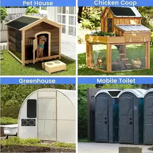 Solar Dual Fan Ventilation System - Weatherproof & Quiet for Greenhouse, Coop, Shed, RV, Warehouse | Portable Cooling Device, No Electricity Needed, Exhaust Fan, Ventilation Fan Booster