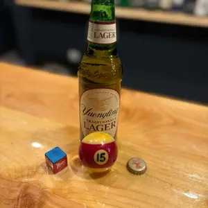 Number 15 Pool Ball Bottle Opener