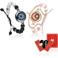 Perlenkette/Schwarzgold