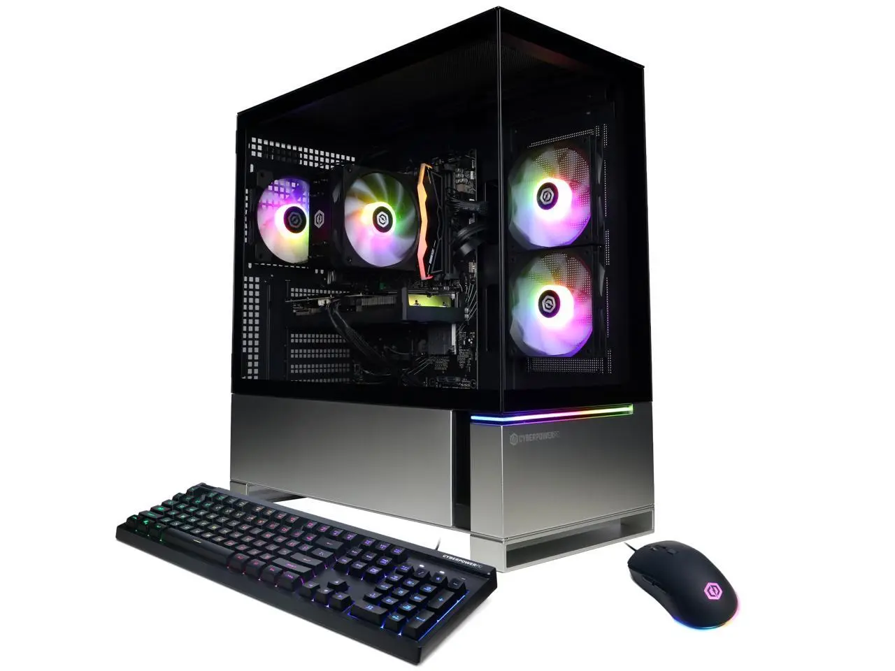 CyberpowerPC Gaming Desktop PC Gamer Master GM70924 AMD Ryzen 5 8400F 16GB DDR5 1TB NVMe SSD GeForce RTX 5050 Windows 11 Home