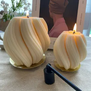 Spiral Twist Candle Decor