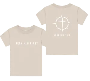 Seek Him First - Crown Compass T-Shirt