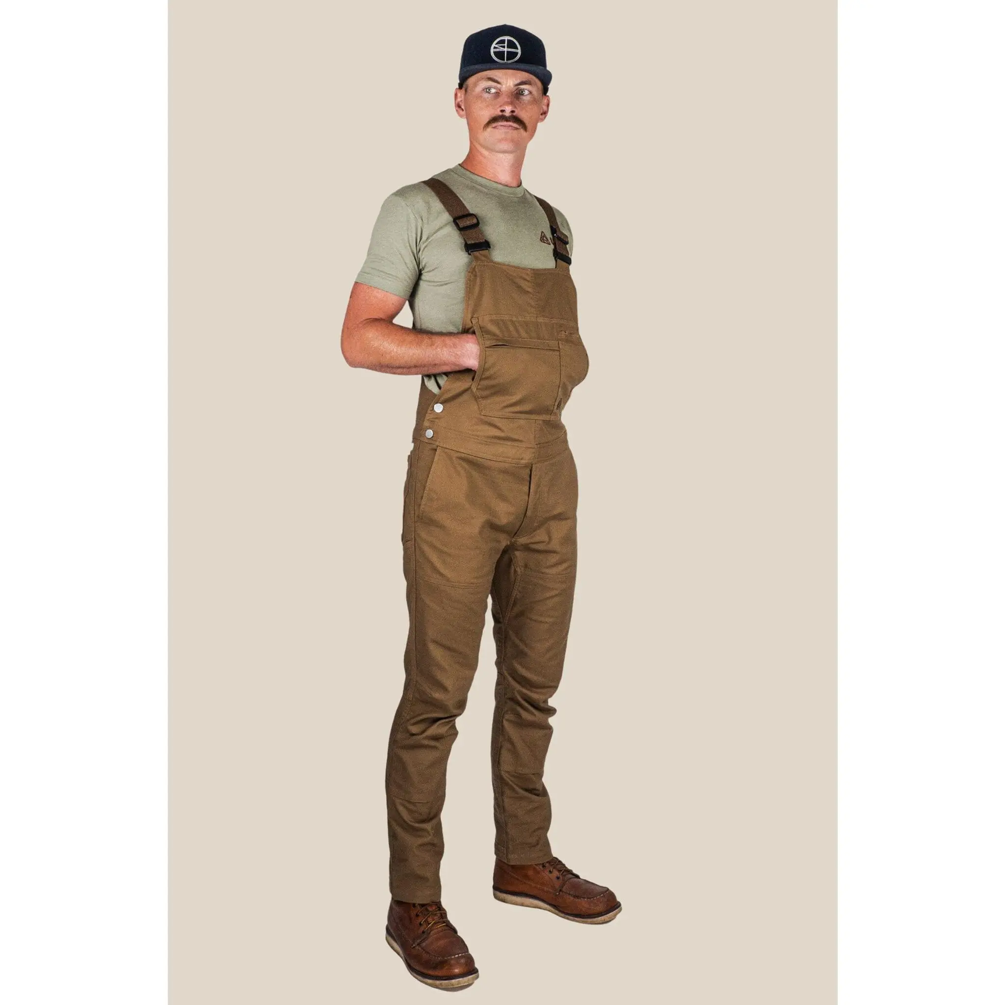Flex Canvas Overalls