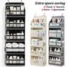 5-Tier Hangable Over The Door Storage Organizer for Nursey, Closet Storage, 10 Pockets, 60lbs Capacity, Space Saving Home Solution for Nursery & Bathroom